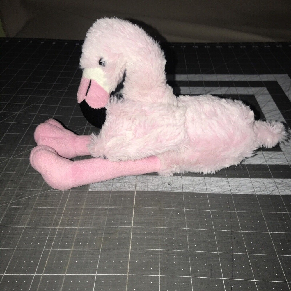 Dollibu Pink Plush Flamingo Bird 8" Seated‎ w/ Tag